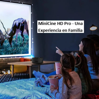 MiniCine HD Pro -Pantalla gigante en un proyector de bolsillo