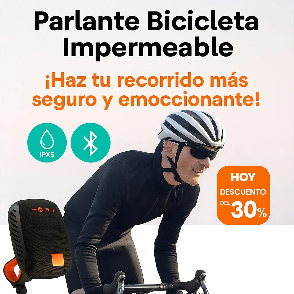 Parlante Impermeable para Bicicleta – Tu Música en Ruta sin Preocupaciones