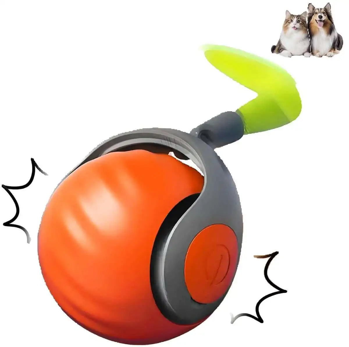 Pouncei Ball™ – Diversión Inteligente para Gatos Felices